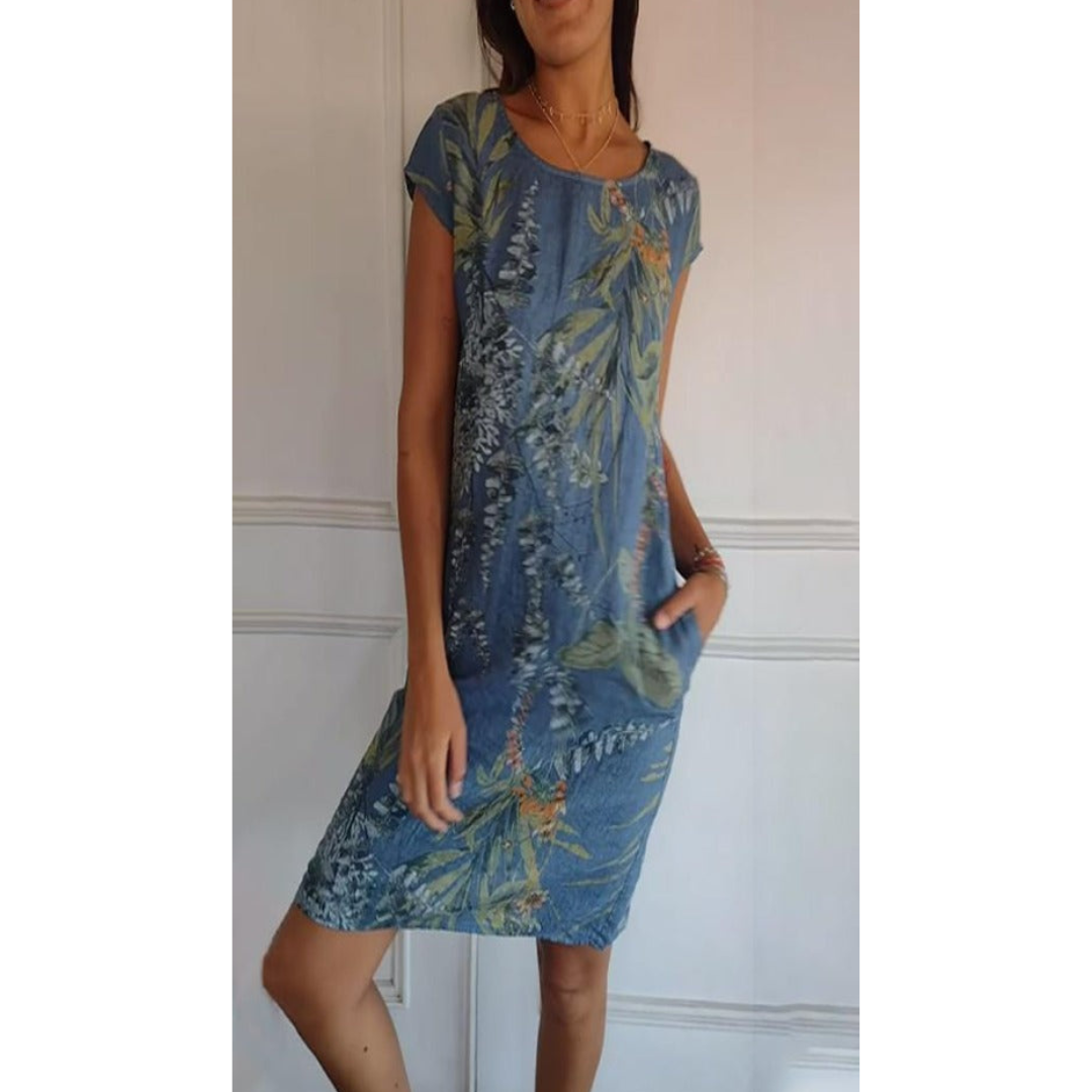 Margarita Maxikleid  Bunter Boho-Style für Frühling & Sommer