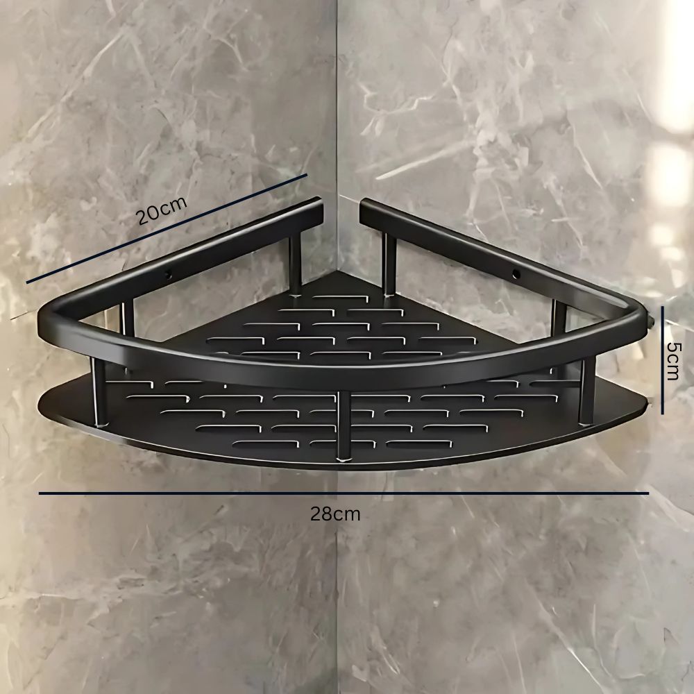 1- und 2-stöckiger rostfreier Badezimmer-Organizer
