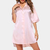 Luxuriöses Satin-Nachthemd für Damen