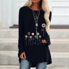 Sweatshirt mit 3D-Blumenstickerei