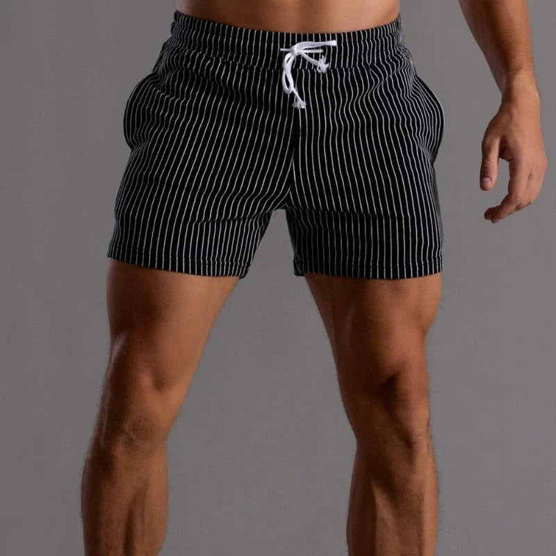 Superstretch-Fitnessshorts für Herren
