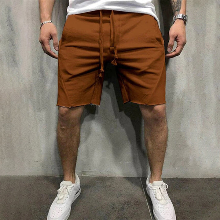Herren Sommer-Shorts mit verstellbaren Kordeln und Seitentaschen