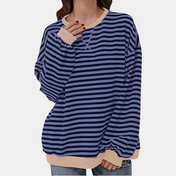 Retro-Stripe T-Shirt – Lässig & Oversize