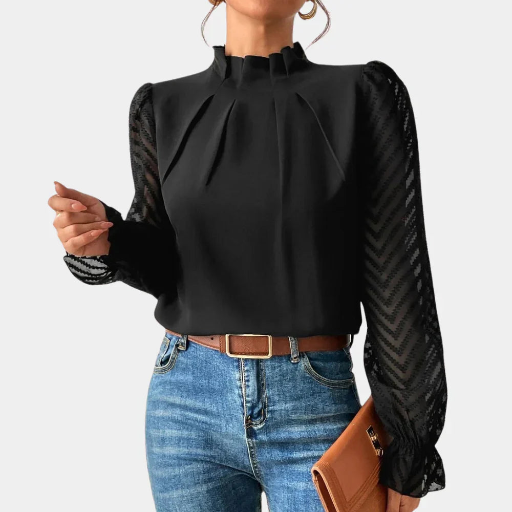 Elegantes Langarmtop für Damen