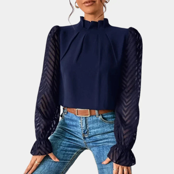 Elegantes Langarmtop für Damen