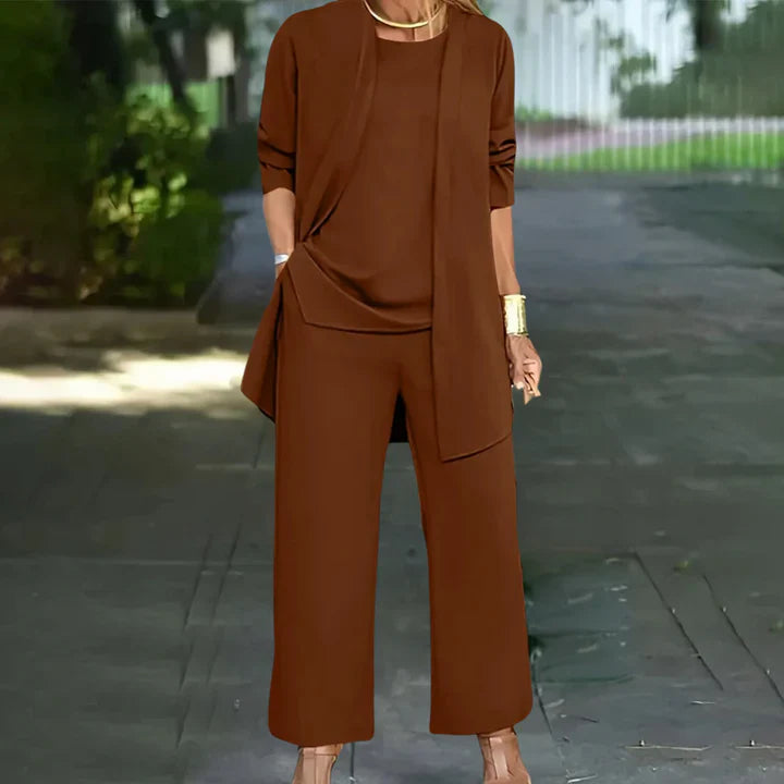 Damen-Dreiteiler – Blazer, Top & Hose für vielseitige Looks