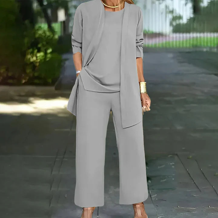 Damen-Dreiteiler – Blazer, Top & Hose für vielseitige Looks