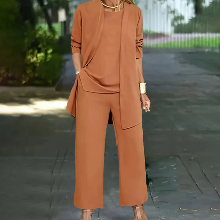 Damen-Dreiteiler – Blazer, Top & Hose für vielseitige Looks