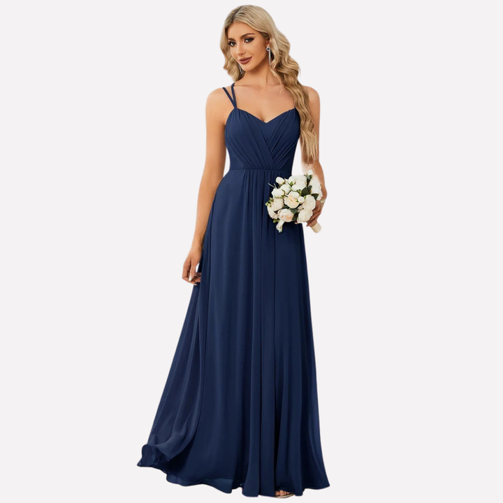 Damen Halterhals Kleid