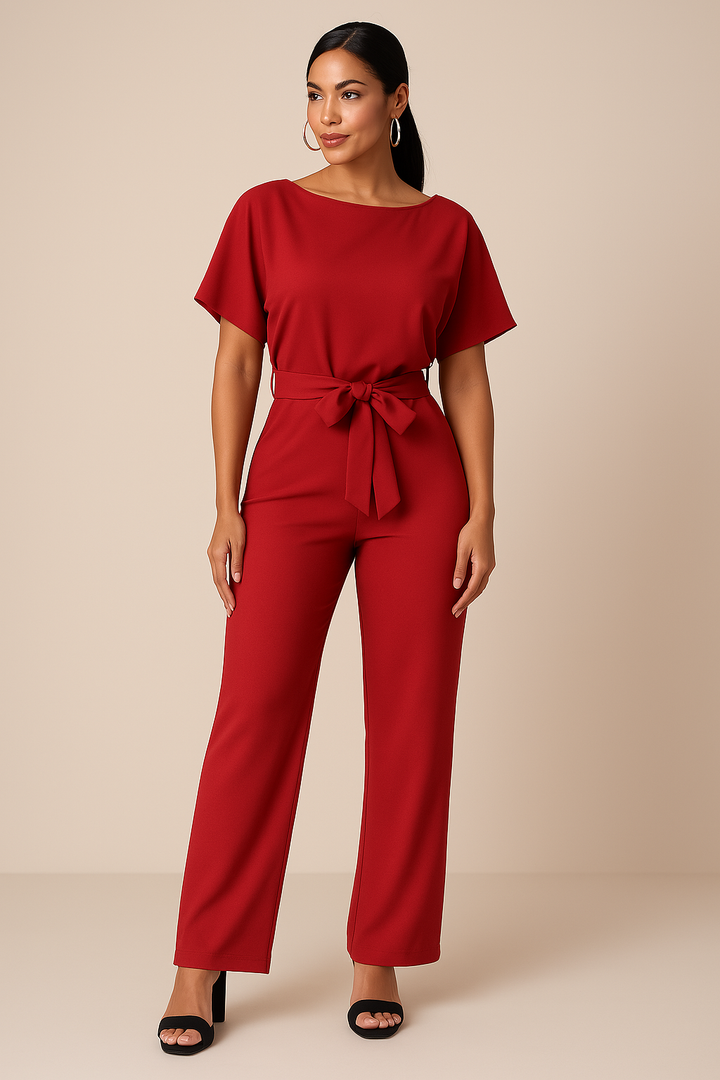 Sophia Jumpsuit – Minimalistisch, elegant und vielseitig