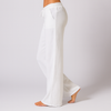 Lockere Freizeithose aus Leinenmischung