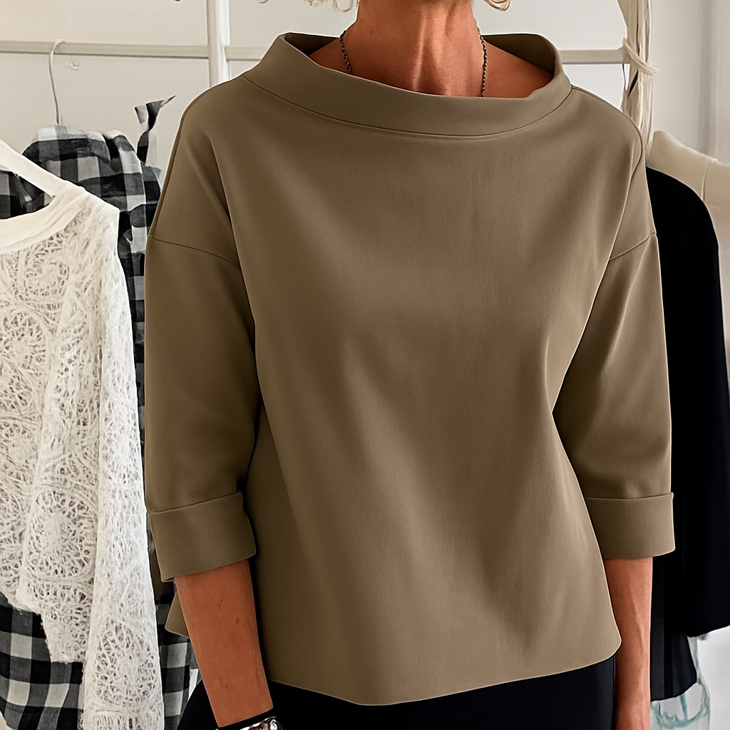 Frühlings-Sweatshirt aus Baumwolle für Damen