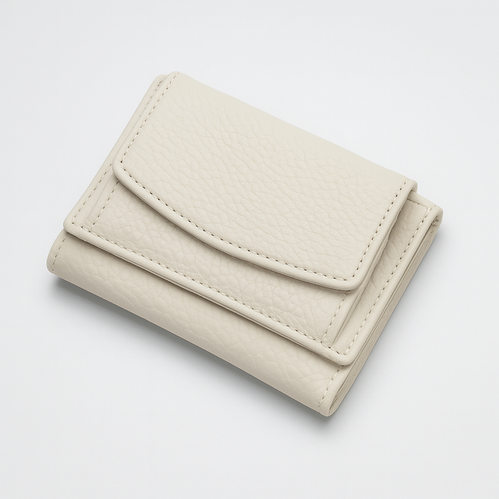 Multifunktionale handgefertigte Lederbrieftasche