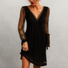 Elegantes, zeitloses Kleid in nachhaltigem Luxus