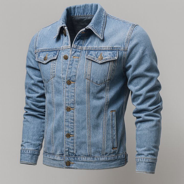 Jeans-Truckerjacke für Herren