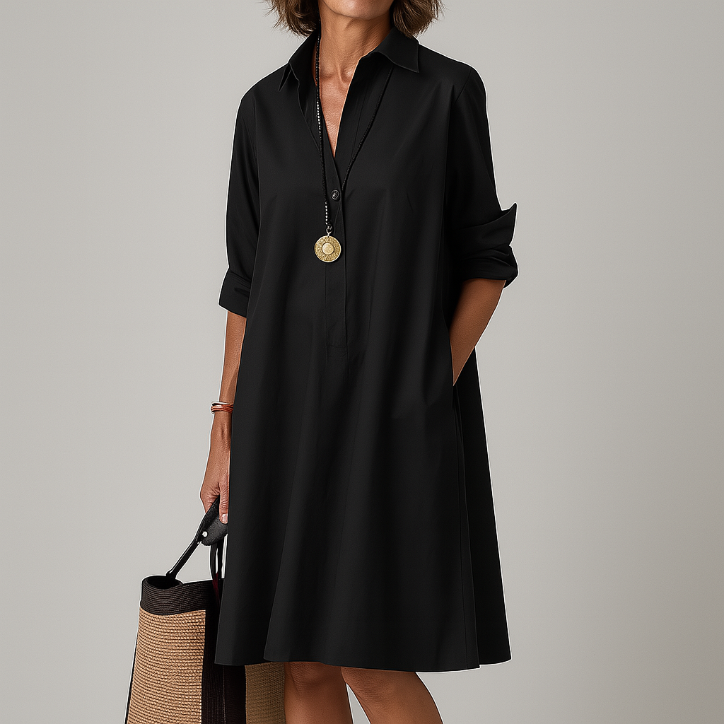 Modisches Polo-Kleid für Damen