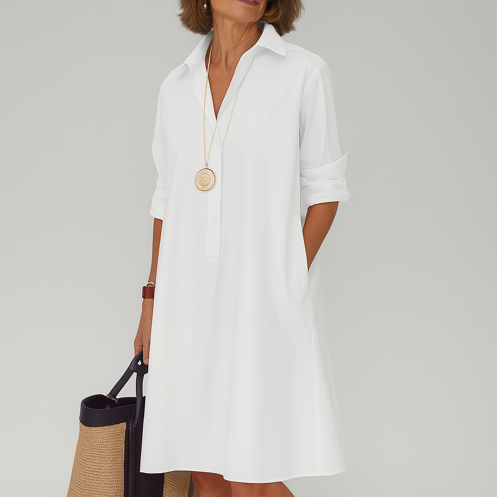 Modisches Polo-Kleid für Damen