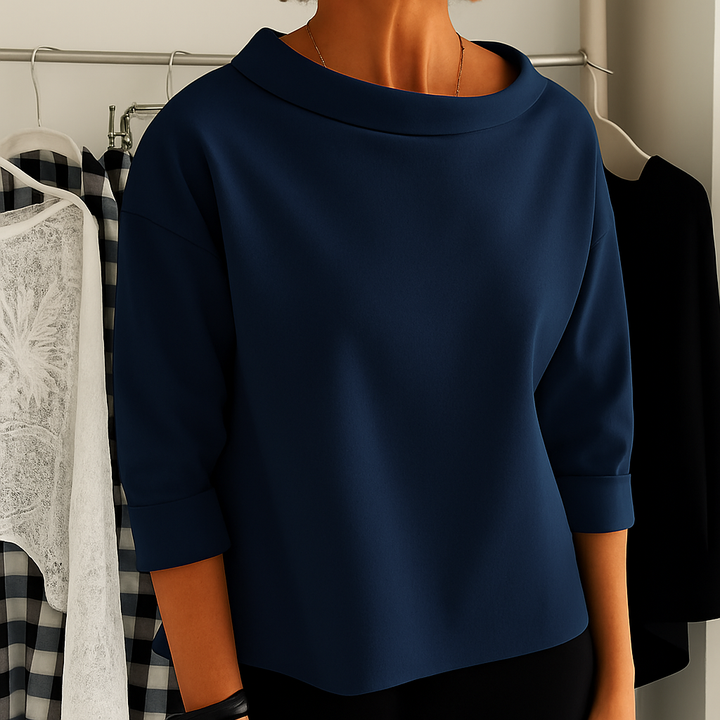 Frühlings-Sweatshirt aus Baumwolle für Damen