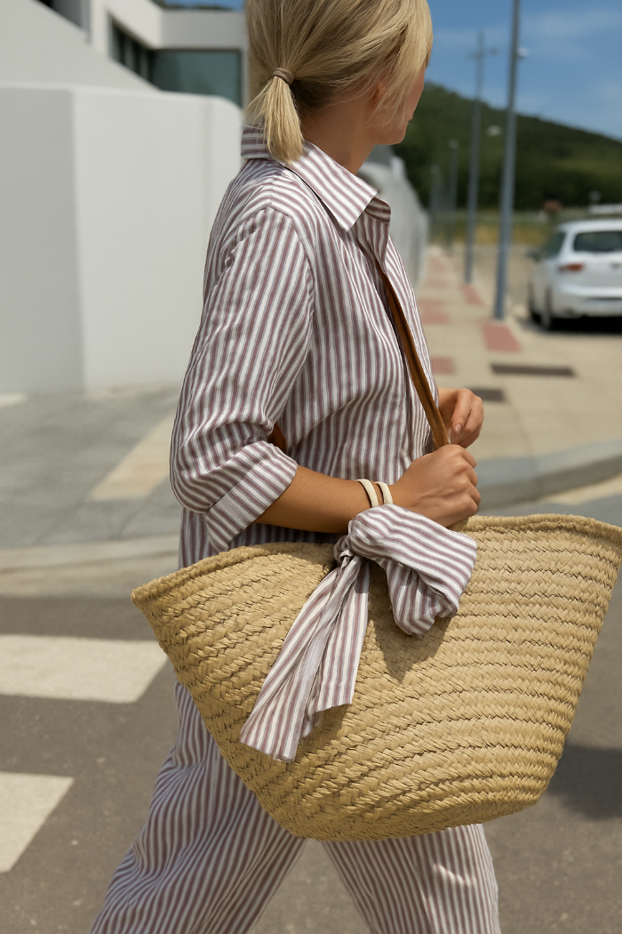 Elegantes Langarm-Hemdkleid für Damen