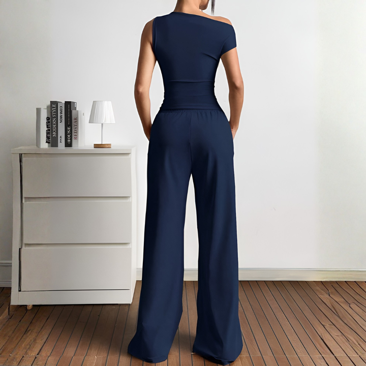 Damen lässiges Zweiteiliges Set