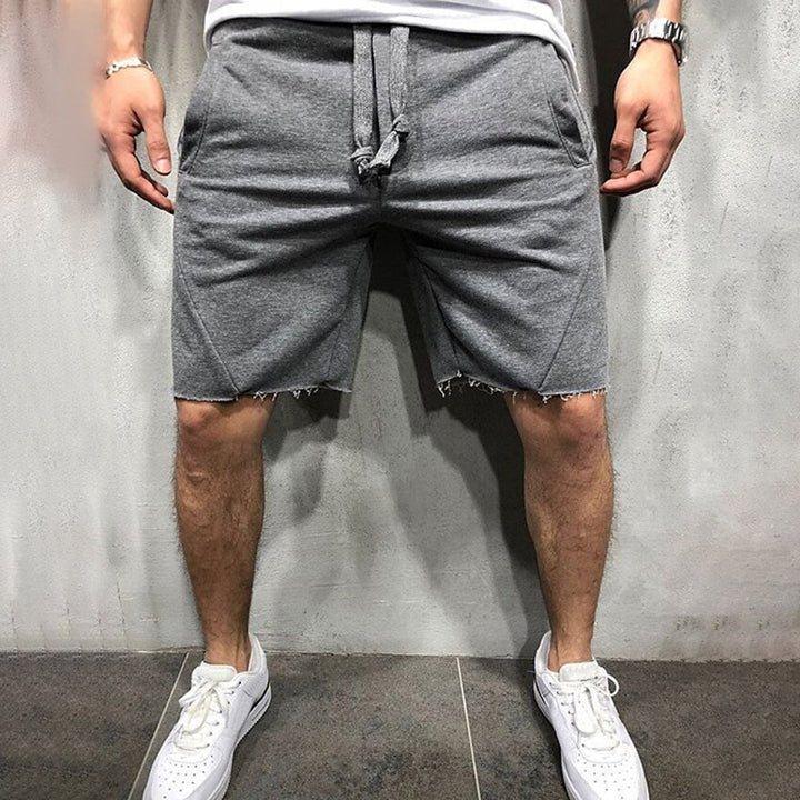 Herren Sommer-Shorts mit verstellbaren Kordeln und Seitentaschen