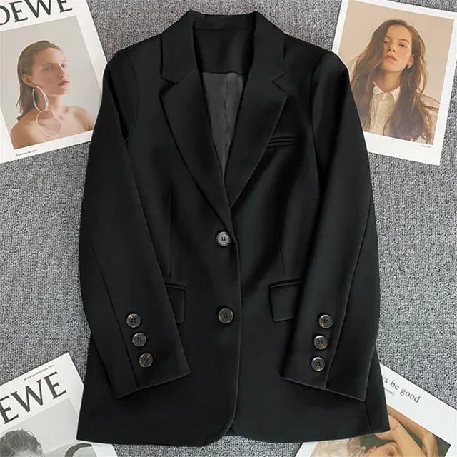 Damenblazer mit einreihiger Vorderseite