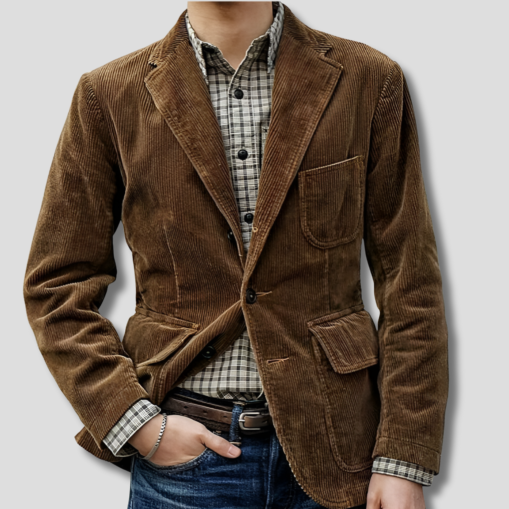 Stilvolles Vintage-Set aus Blazer und Weste