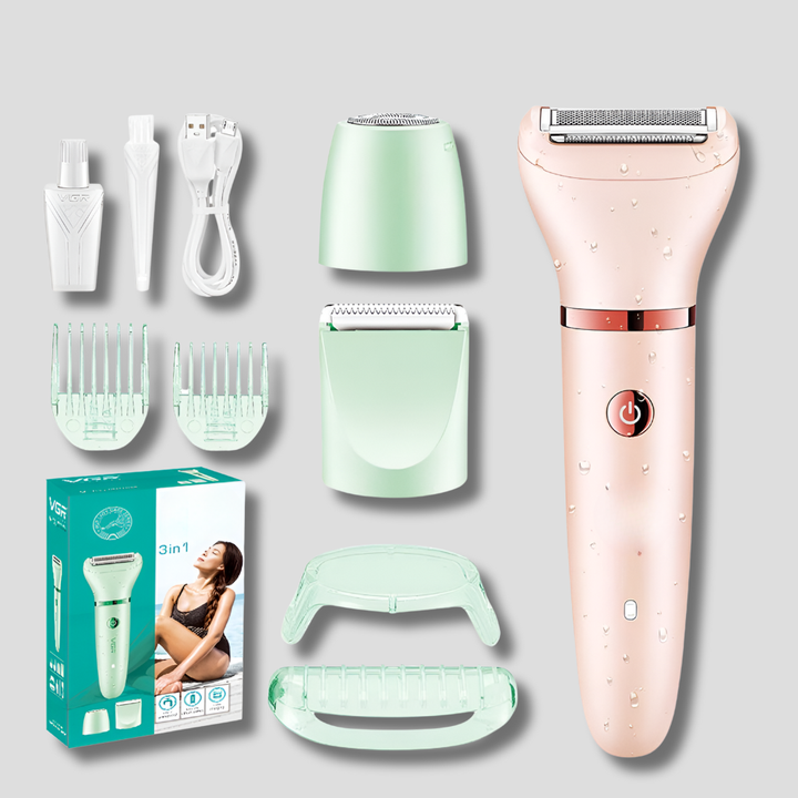 SmoothShave – 3-in-1-Rasierer für Damen