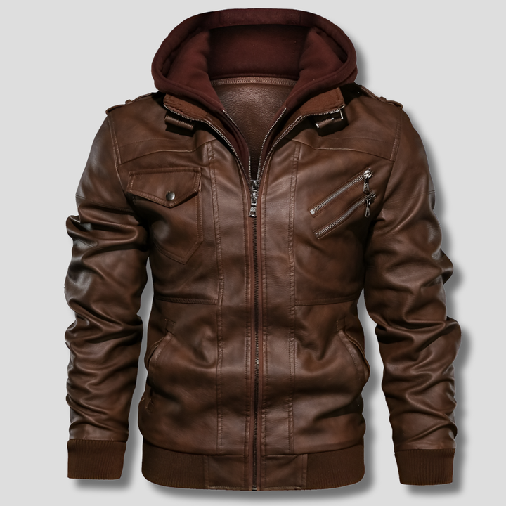 Herren-Lederjacke