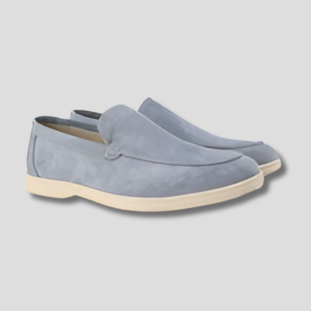 Herren-Wildleder-Slipper