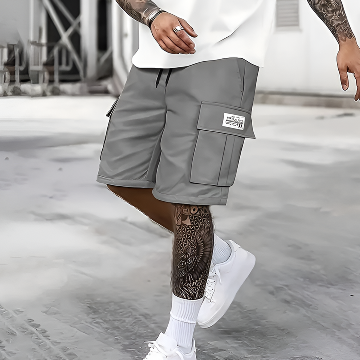 Cargo-Shorts für Herren, lässige Shorts mit lockerer Passform
