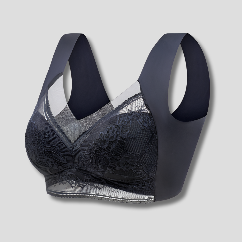Nahtloser Push-up-BH aus Spitze