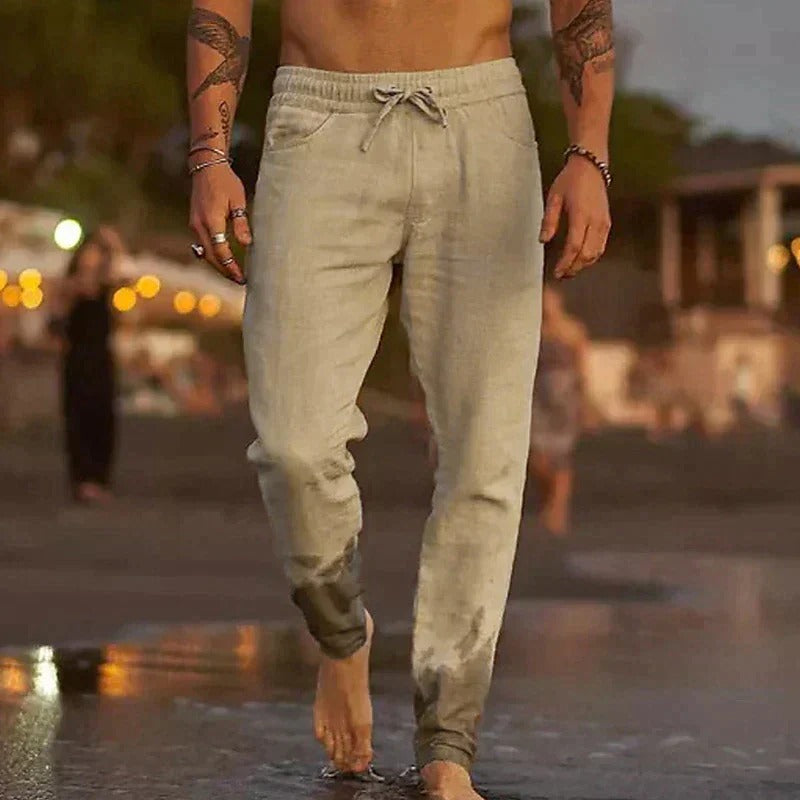 Casual Leinenhose für Herren