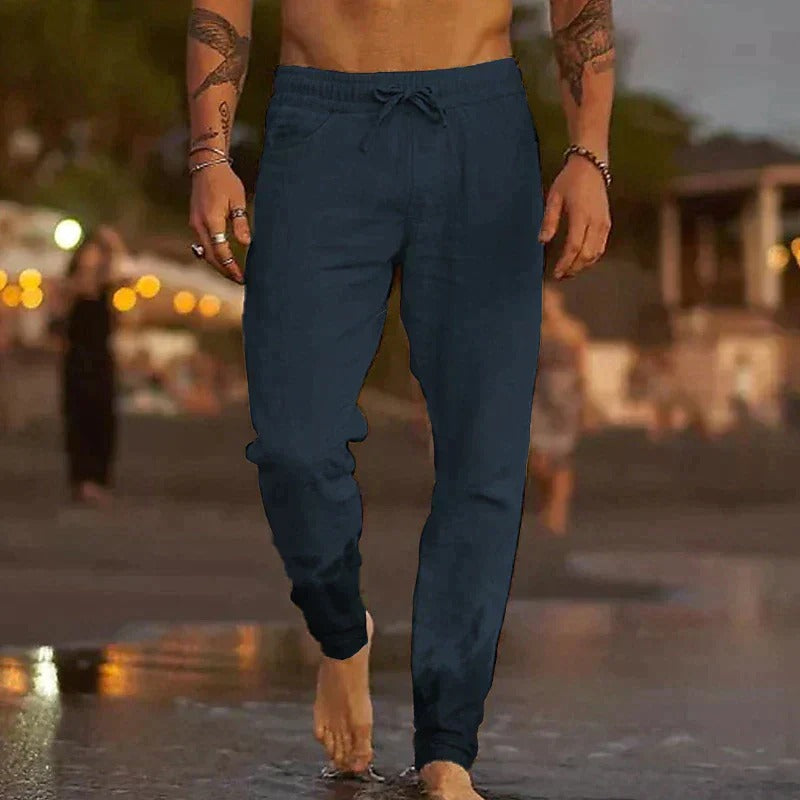 Casual Leinenhose für Herren