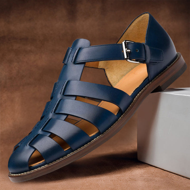 Premium Leder-Sandalen – Stil und Komfort für warme Tage