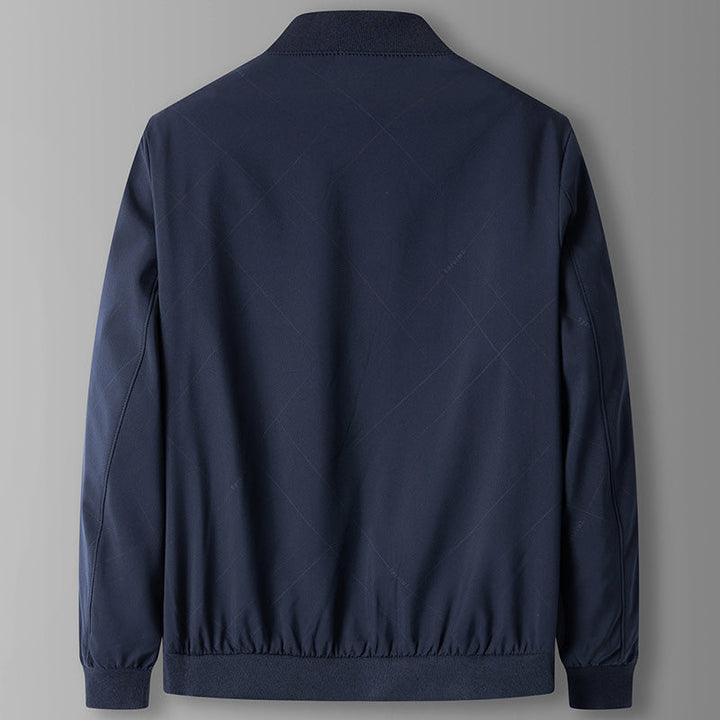 Herren Bomberjacke mit Reißverschluss und Taschen