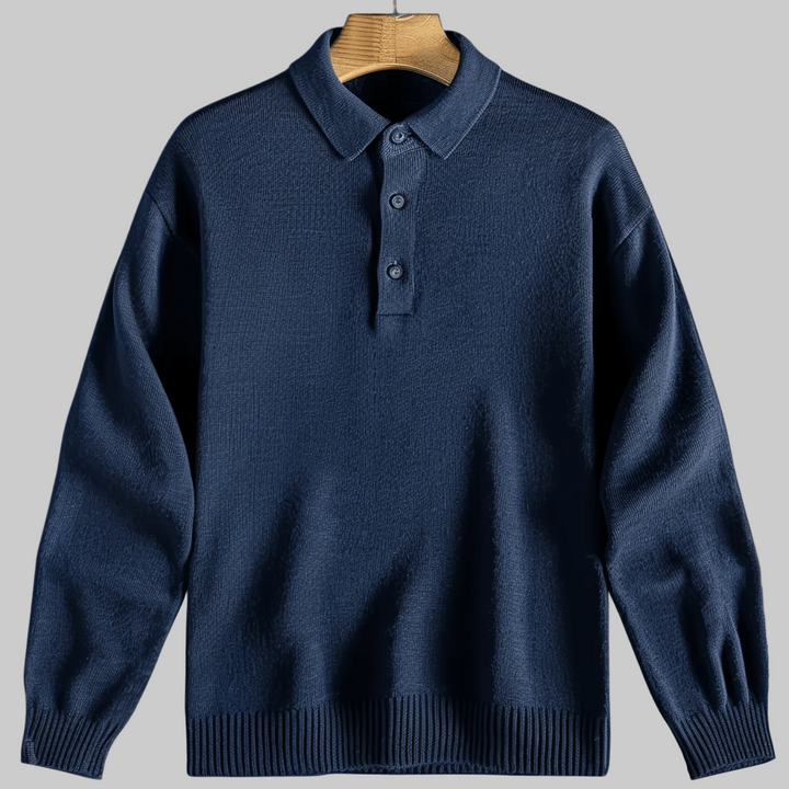 Herren-Polo-Pullover