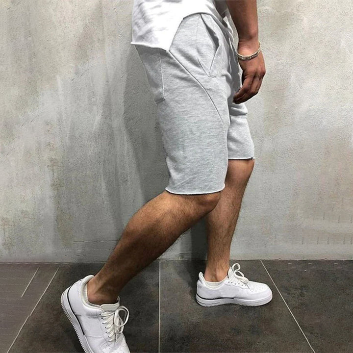 Herren Sommer-Shorts mit verstellbaren Kordeln und Seitentaschen