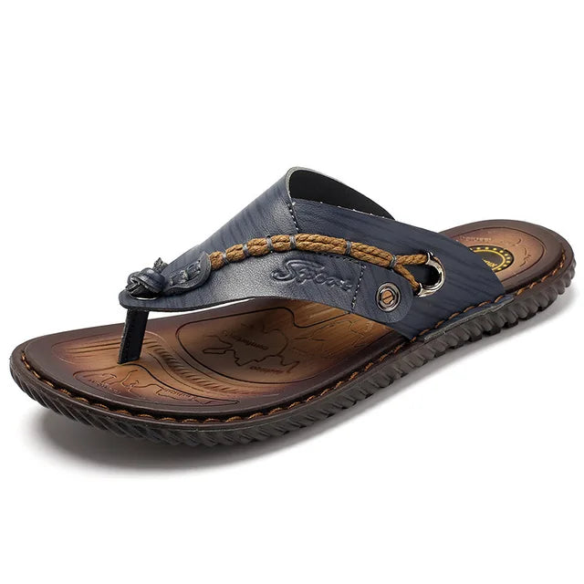 Stilvolle Herren-Zehensandalen