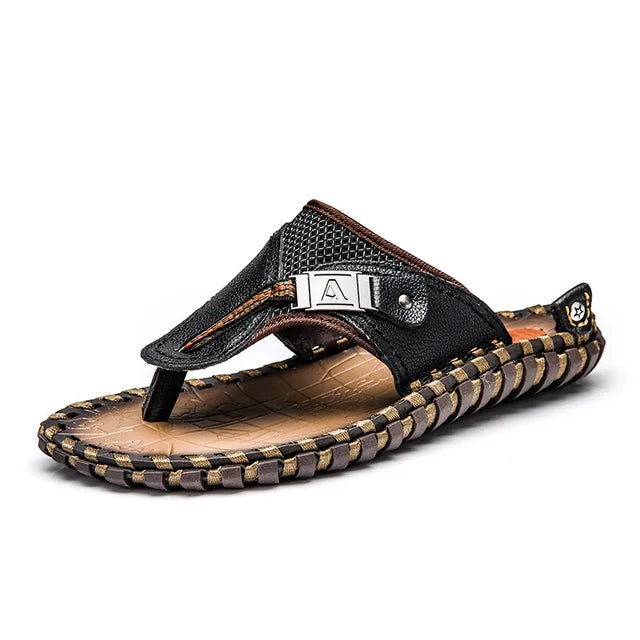 Stilvolle Herren-Zehensandalen