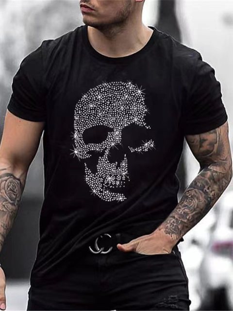 Finn-T-Shirt – Lässiger Stil mit funkelnden Akzenten