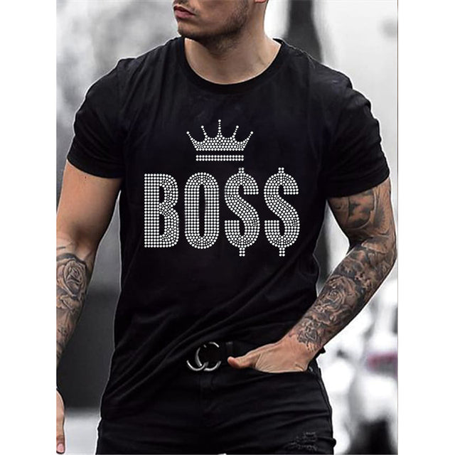 Finn-T-Shirt – Lässiger Stil mit funkelnden Akzenten