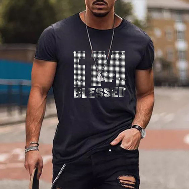 Finn-T-Shirt – Lässiger Stil mit funkelnden Akzenten
