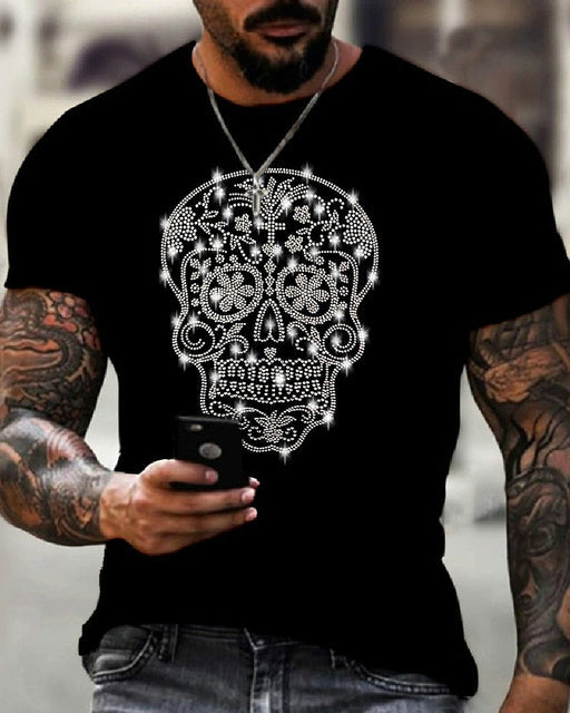 Finn-T-Shirt – Lässiger Stil mit funkelnden Akzenten