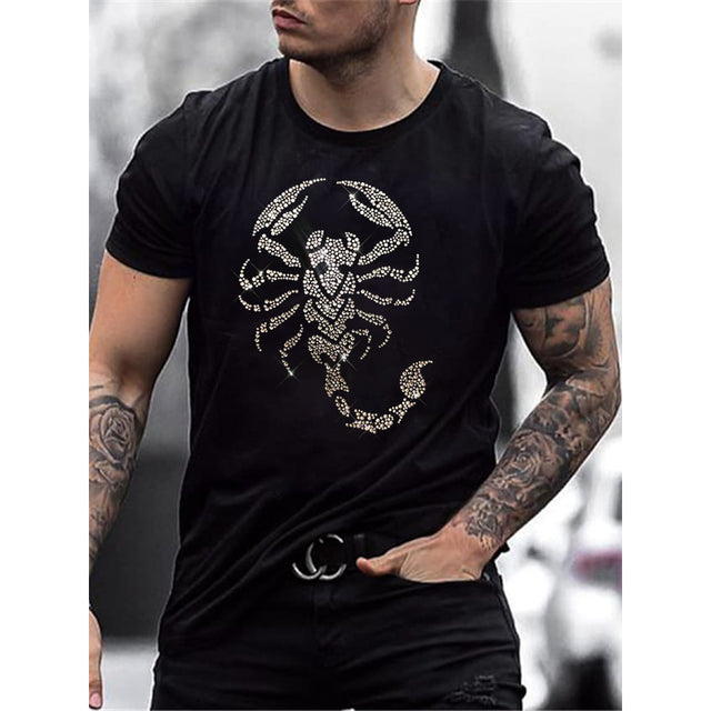 Finn-T-Shirt – Lässiger Stil mit funkelnden Akzenten