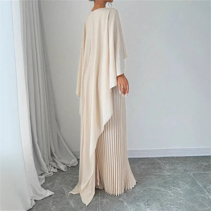 Maxikleid mit hohem Kragen für Damen