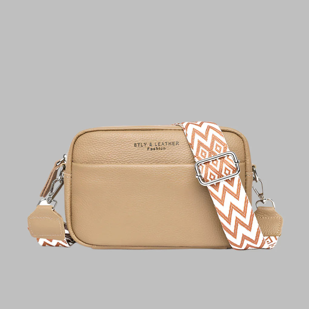 Damenhandtasche aus echtem Leder