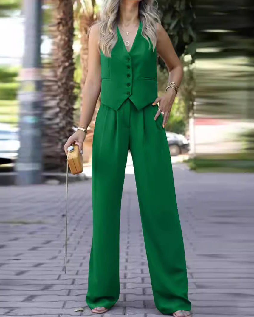 Elegantes, ärmelloses Blazerset für Damen