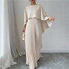 Maxikleid mit hohem Kragen für Damen