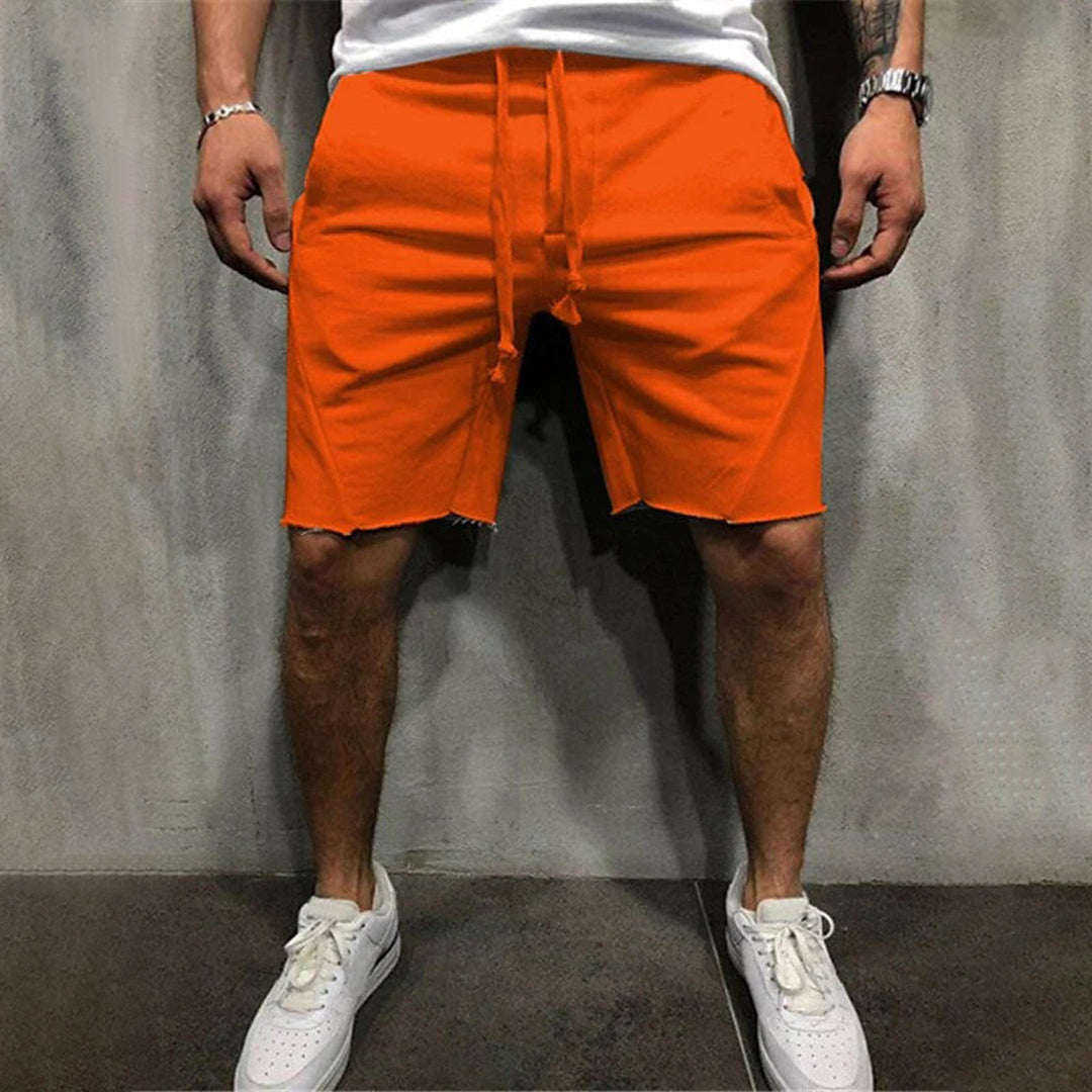 Herren Sommer-Shorts mit verstellbaren Kordeln und Seitentaschen